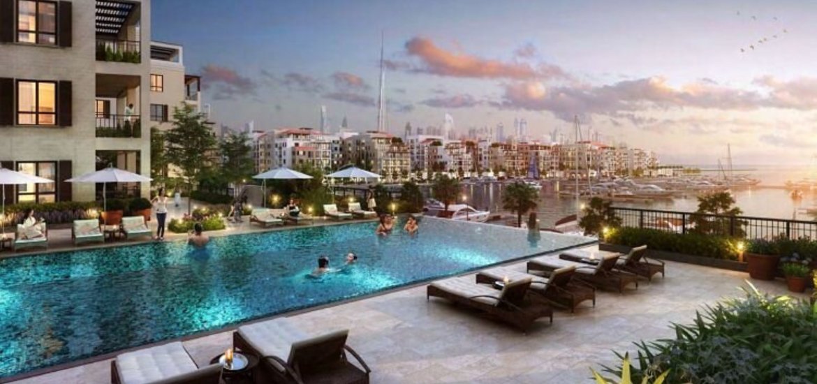 Apartamento en venta en Port de la mer, Dubai, EAU 3 dormitorios, 183 m2 No. 1273 - foto 2