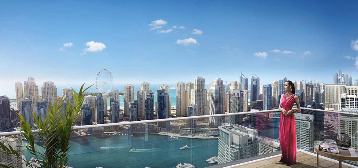 Apartamento en venta en Dubai Marina, Dubai, EAU 1 dormitorio, 64 m2 No. 1792 - foto 2